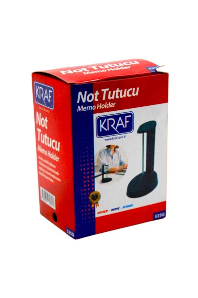 Kraf Not Tutucu İğneli Plastik 535G - 4