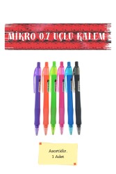 Mikro 0.7 Versatil Kalem + Tombow 6'lı 0.7 Kalem Ucu Seti (A5 Defter Hediye) - 15