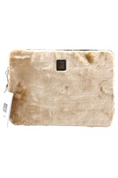 Minbag 572-29 Plush Laptop Kılıfı(13 Inch) Bej - 1