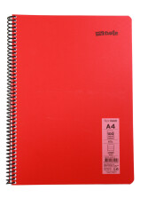 Mynote Flex A4 100 Yaprak Çizgili Spiralli Plastik Neon Kapak Defter - 16