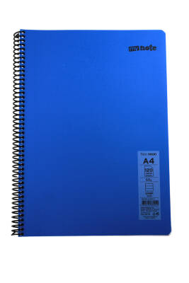 Mynote Flex A4 120 Yaprak Çizgili Spiralli Plastik Neon Kapak Defter - 10