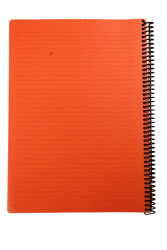 Mynote Flex A4 120 Yaprak Çizgili Spiralli Plastik Neon Kapak Defter - 8