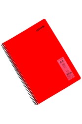 Mynote Flex A4 120 Yaprak Çizgili Spiralli Plastik Neon Kapak Defter - 3