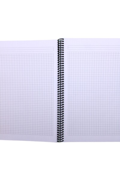 Mynote Flex A4 140 Yaprak Kareli Spiralli Plastik Kapak Defter - 5