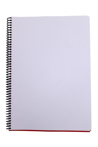 Mynote Flex A4 80 Yaprak Çizgisiz Spiralli Plastik Neon Kapak Defter - 25