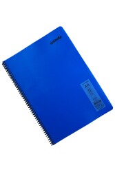 Mynote Flex A4 80 Yaprak Çizgisiz Spiralli Plastik Neon Kapak Defter - 18