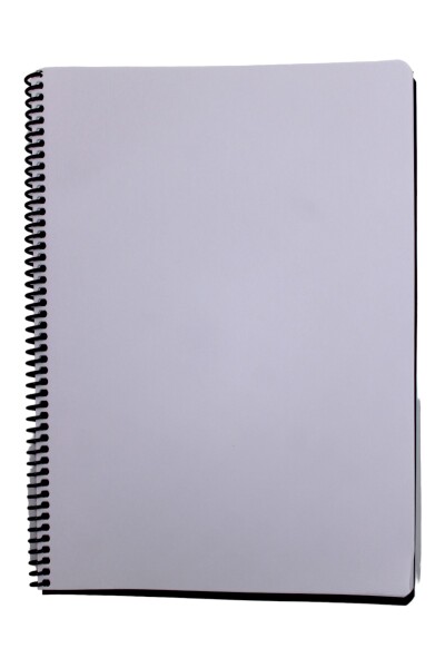 Mynote Flex A4 80 Yaprak Çizgisiz Spiralli Plastik Neon Kapak Defter - 10