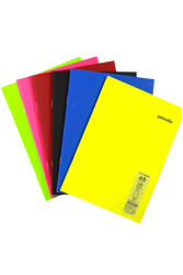 Mynote Text A5 40 Yaprak Çizgili Plastik Neon Kapaklı Defter - 11