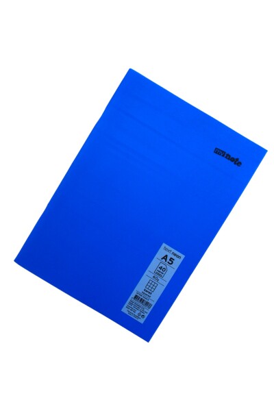 Mynote Text A5 40 Yaprak Kareli Plastik Neon Kapaklı Defter - 3