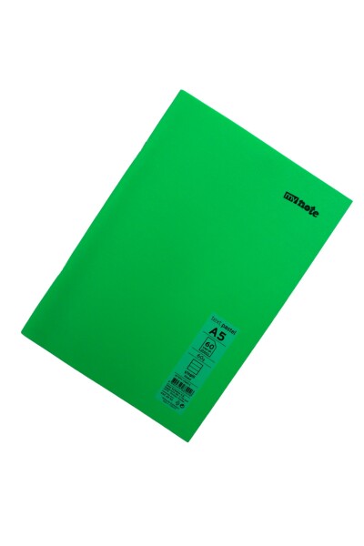 Mynote Text A5 60 Yaprak Çizgili Plastik Pastel Kapaklı Defter - 2