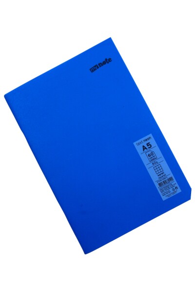 Mynote Text A5 60 Yaprak Kareli Plastik Neon Kapaklı Defter - 23