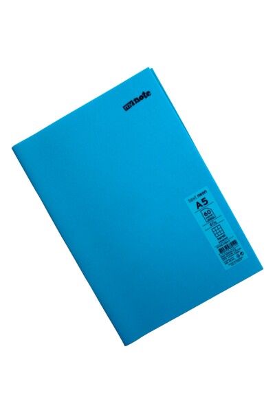 Mynote Text A5 60 Yaprak Kareli Plastik Neon Kapaklı Defter - 17