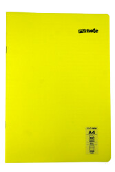 Mynote Text Neon A4 60 Yaprak Çizgili Plastik Kapak Defter - 7