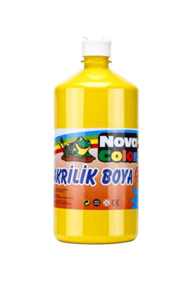 Nova Color Sarı Akrilik Boya 1 Kg Nc-221 - 1