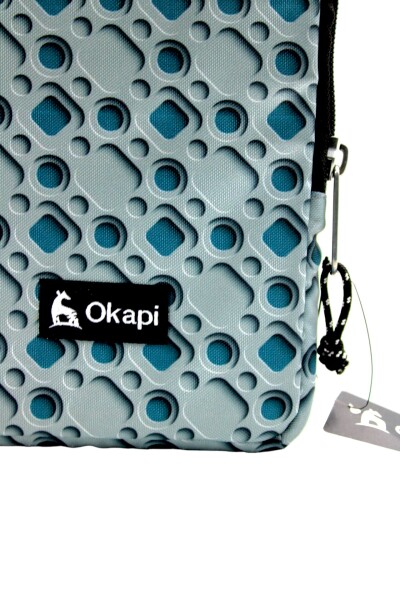 Okapi Okp-115 Tablet Kılıfı A5 gri Desenli - 4