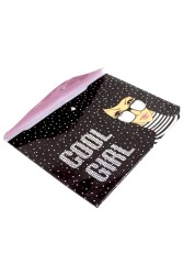 Pıano Çıtçıtlı Dosya Desenli Cool Girl Çtd-01 - 3