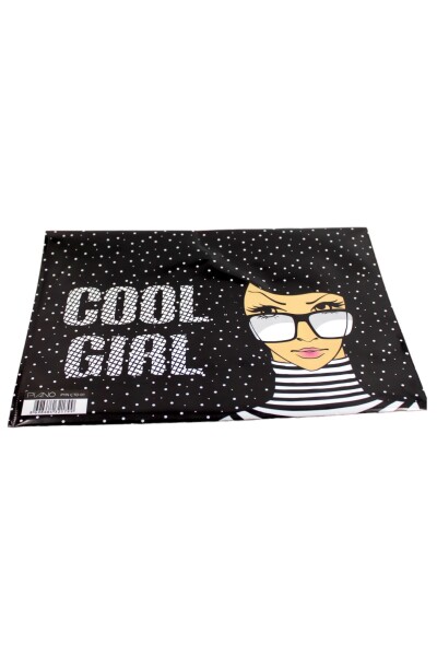 Pıano Çıtçıtlı Dosya Desenli Cool Girl Çtd-01 - 4