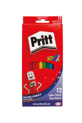 Pritt 12'li Uzun Kuru Boya Kalemi - 1