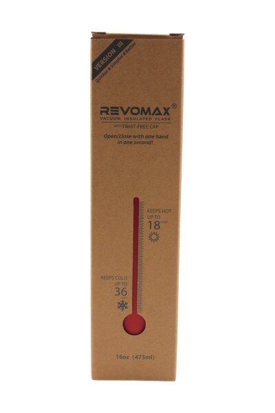 REVOMAX 16-OZ PASLANMAZ ÇELİK/VAKUMLU 473ML KIRMIZI - 5