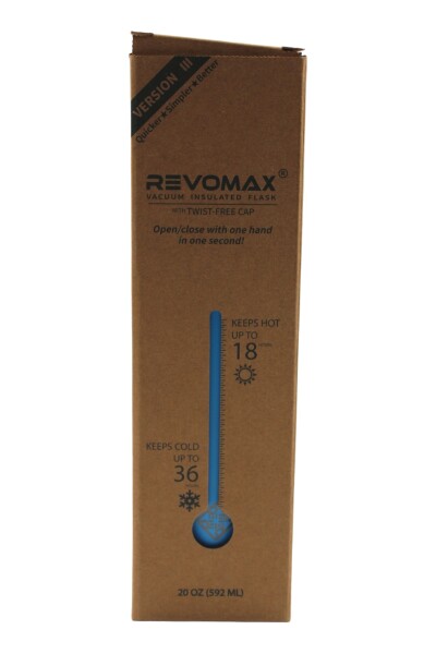 Revomax 20-Oz Turkuaz Paslanmaz Çelik Vakum Termos 592 Ml - 5