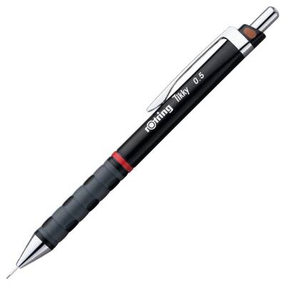 Rotring Tikky 0.5 Siyah Versatil Mekanik Uçlu Kalem - 1