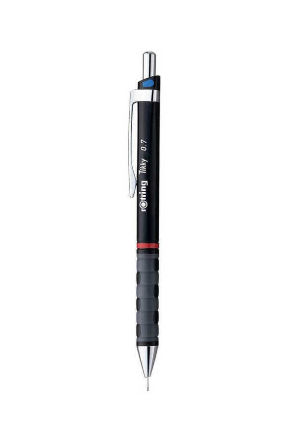 Rotring Tikky 0.7 Siyah Versatil Mekanik Uçlu Kalem