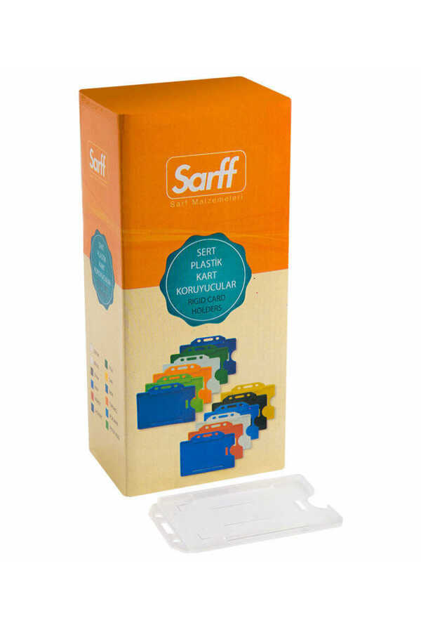 Sarff Şeffaf Kart Poşeti Oval 75 X 95 Mm (no:15207003)