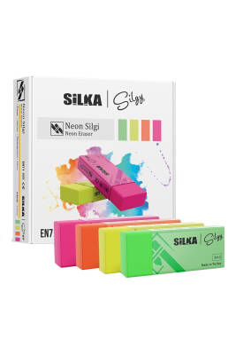 Silka Neon Renkli Silgi Art-2 - 3