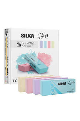 Silka Pastel Renkli Silgi Art-4 - 3