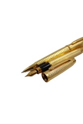 Steelpen Gold Dolma Kalem+Tükenmez Kalem Takım - 4