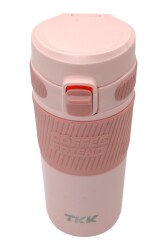 Tkk T2001 Çelik Matara Termos 450 Ml Pembe - 5