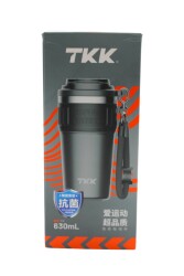 Tkk T2023 Çelik Matara Termos 630 Ml Kırmızı - 7