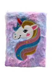 Kırtasiye Ofisi Unicorn Peluş Hatıra Defteri Cnr-101 - 1