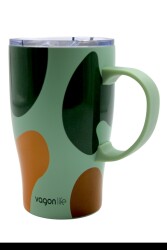 Vagonlife Vgn-8136 Çelik Bardak Matara 480 Ml Yeşil - 3