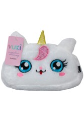 Vuki Vk-0126-01 Şekilli Peluş Kalem Kutu Unıcorn - 1