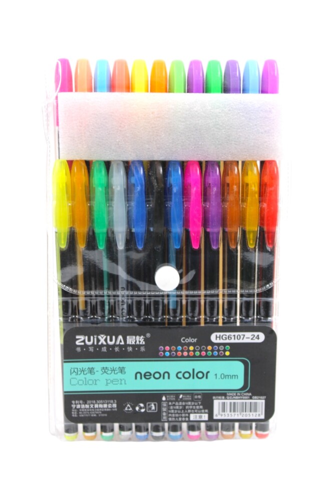 Kırtasiye Ofisi Zuixua 24 Lü Set Roller Pen Cnr-152